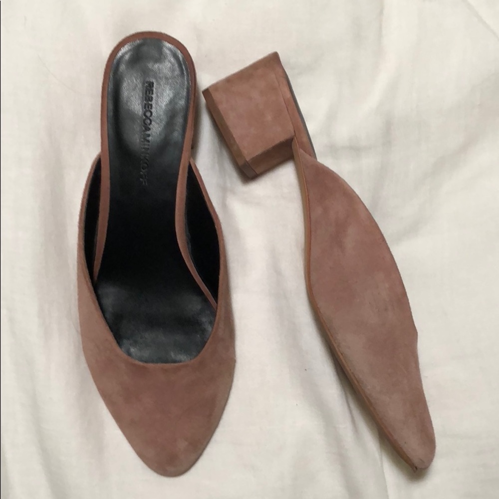 Rebecca Minkoff suede Robyn Mule